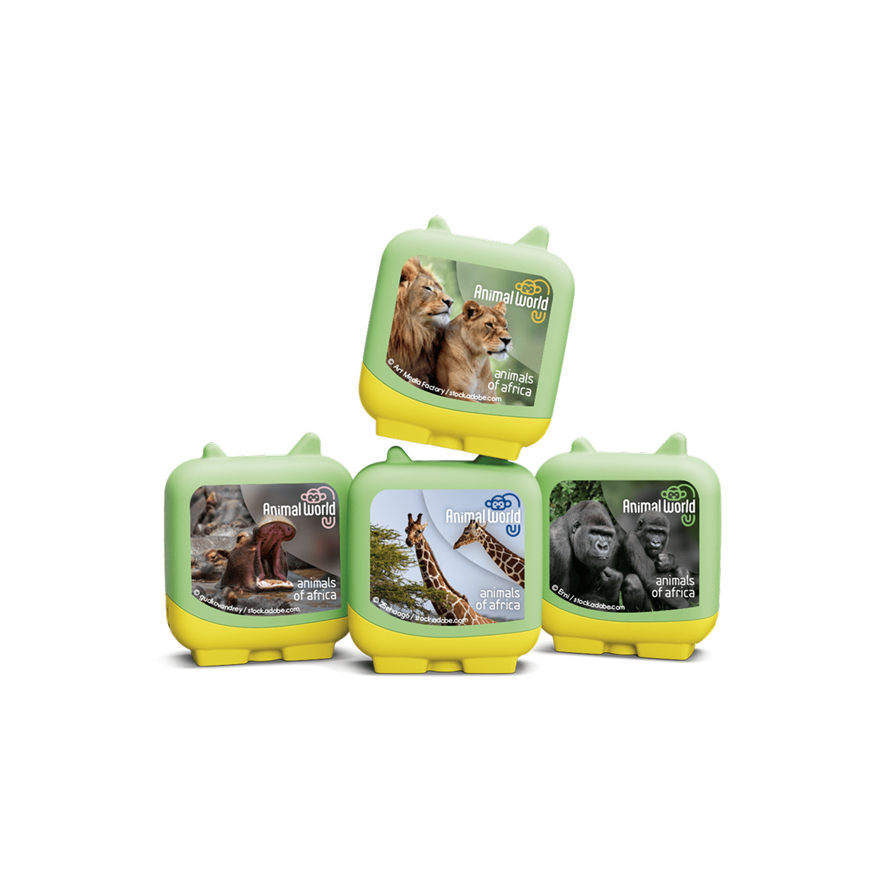 Animal World Animals of Africa Clever Tonies - 4 Pack