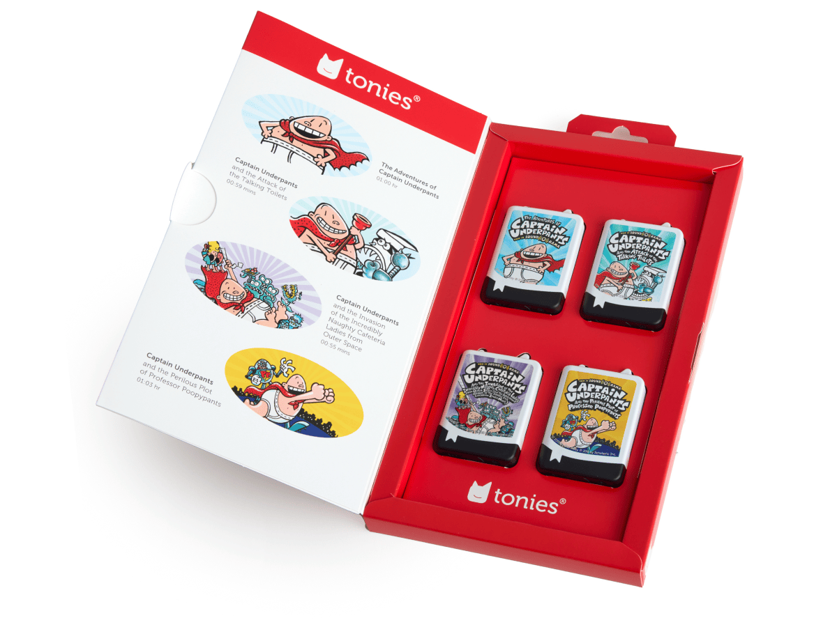 Captain Underpants Audiobook Tonies - 4 Pack - Image 12