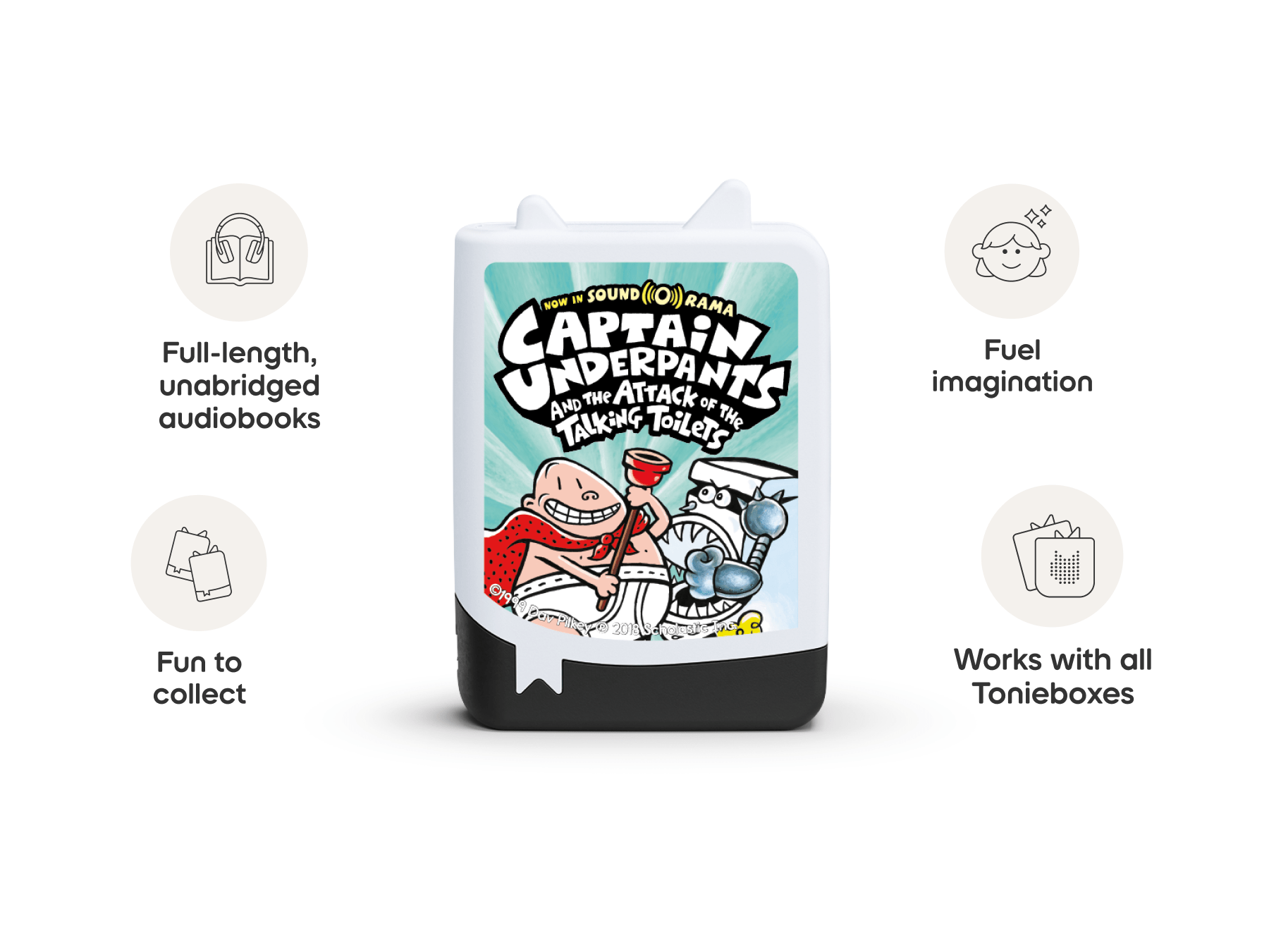 Captain Underpants Audiobook Tonies - 4 Pack - Image 10