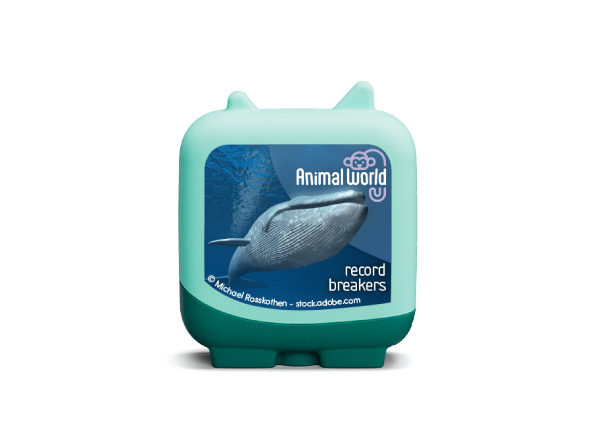 Animal World Cheetah and Blue Whale Clever Tonies - 2 Pack - Image 5