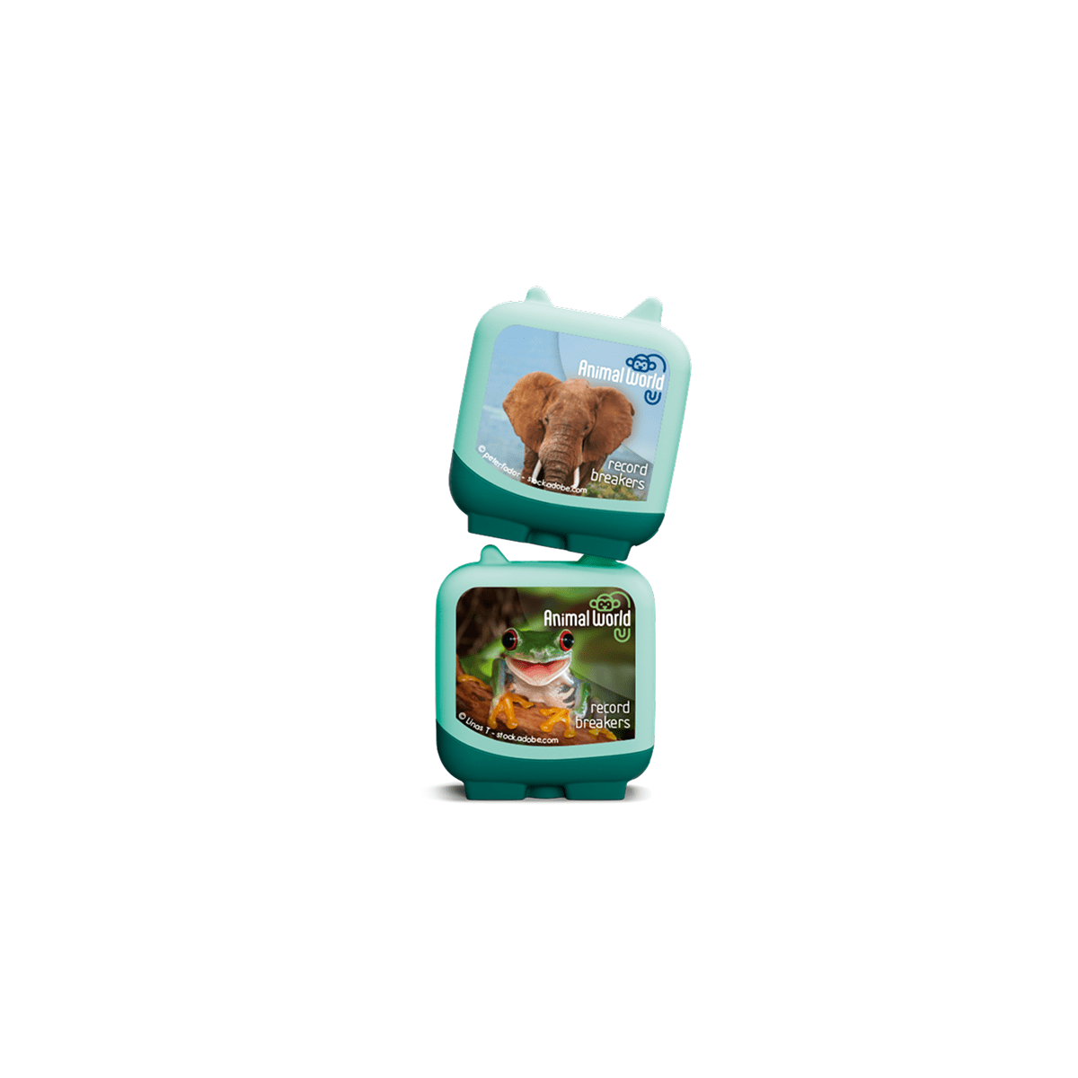 Animal World Elephant and Frog Clever Tonies - 2 Pack