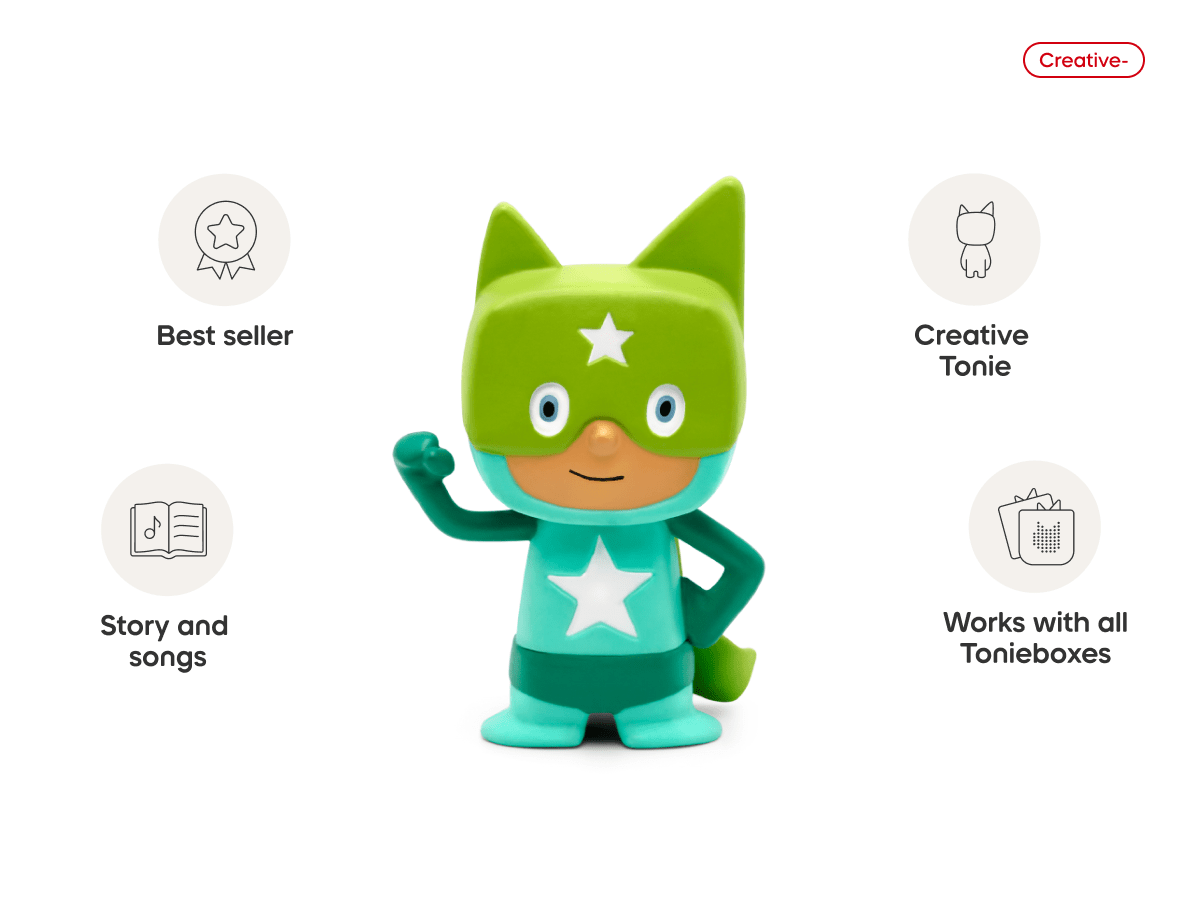 Turquoise & Green Superhero Creative-Tonie - Image 6
